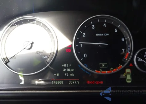 2013 BMW 535I xDrive from USA, damaged, VIN WBAFU7C52DDU74817